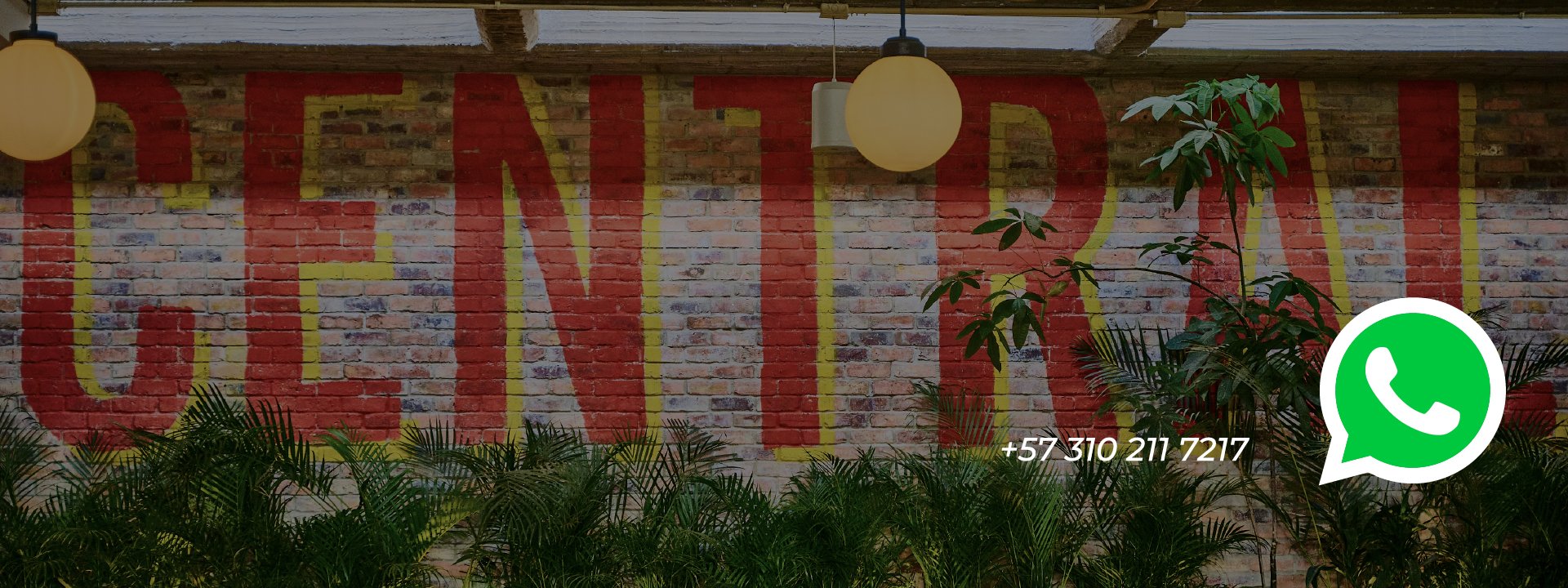 Ahora reservar es más fácil a través de WhatsApp.
Escríbanos al +57 310 211 7217 y podrá hacer su reserva de inmediato en cualquiera de nuestros restaurantes.
