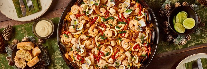 Paella de mar Central Cevichería