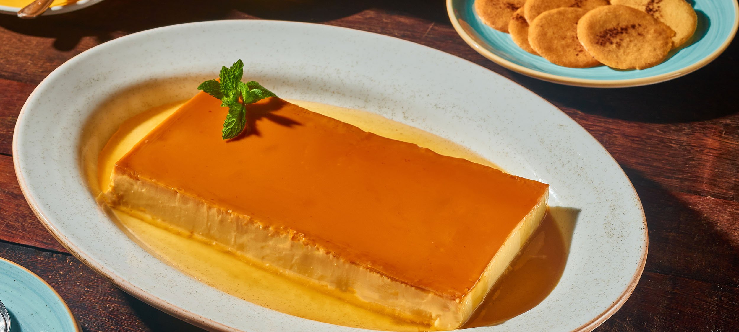 Flan de coco