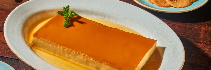Flan de coco
