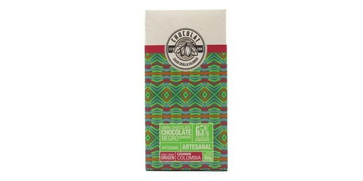 Barra de Chocolate Oscuro Origen Casanare 65%
