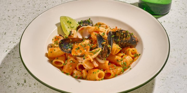 Rigatoni frutti di mare