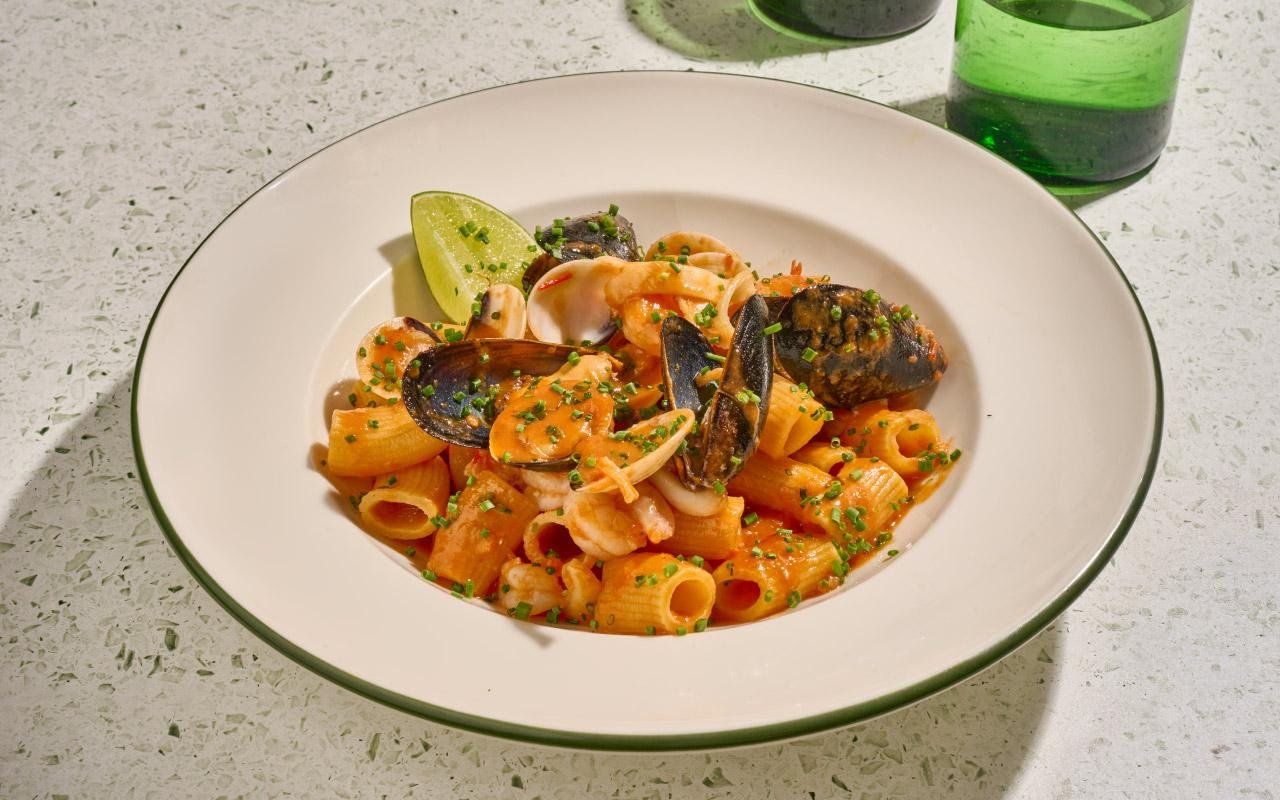 Rigatoni frutti di mare 1