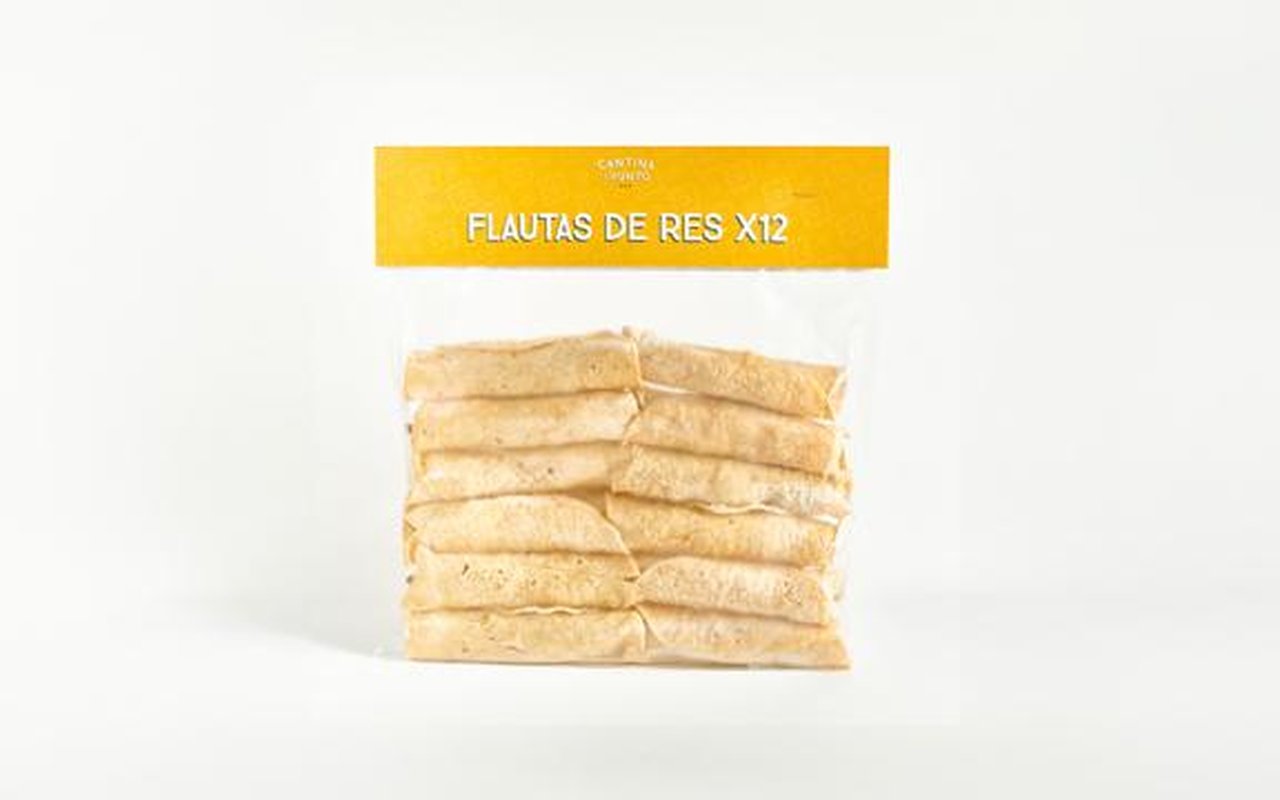 Flautas de Res x 12 1