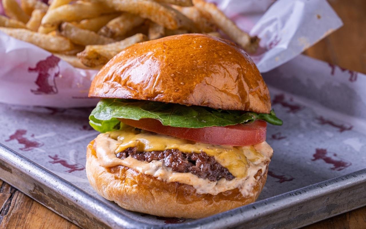 Smoked Cheese burger 1