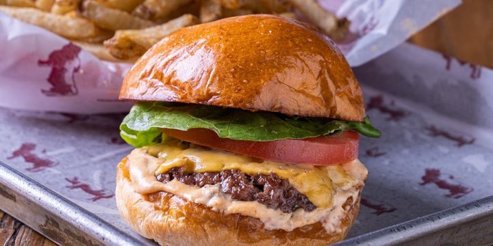 Smoked Cheese burger