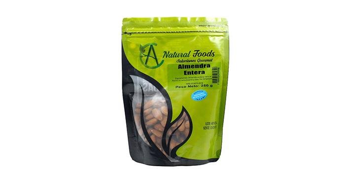 Almendra Entera Natural x 250gr
