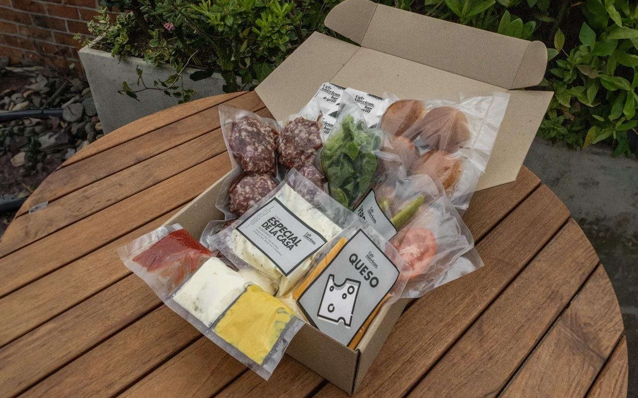 Kit de Mini Hamburguesa fat kid 6 un 1