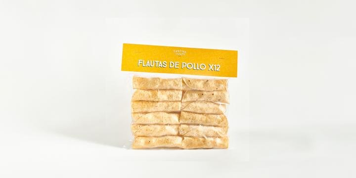 Flautas de Pollo x 12