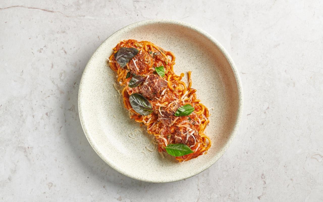 Spaguetti con Albóndigas 1