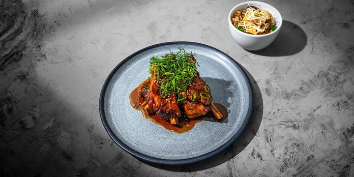 Costillas en Caramelo de Miso