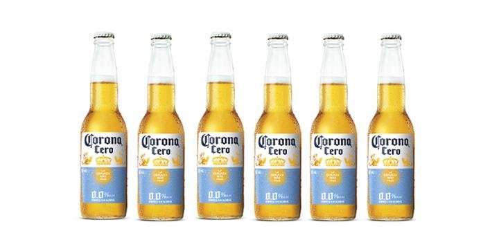 Cerveza Corona Cero X6