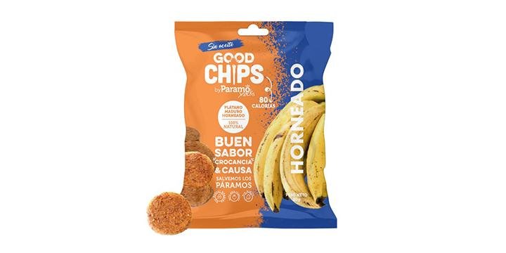 Chips de Platano Maduro Horneado