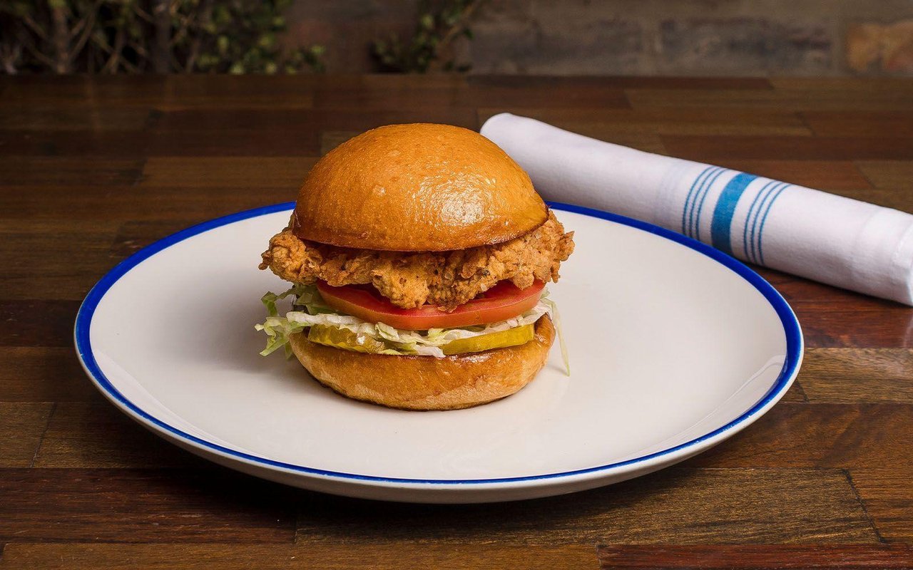 Fried Chicken Burger 1