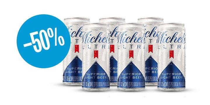 Cerveza Michelob Ultra x 6