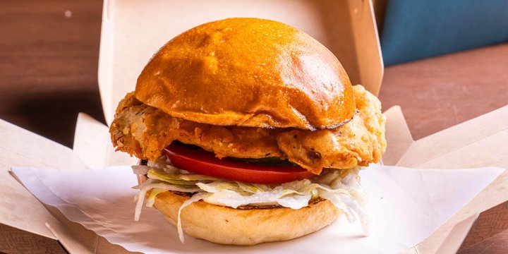 Fried Chicken Burger