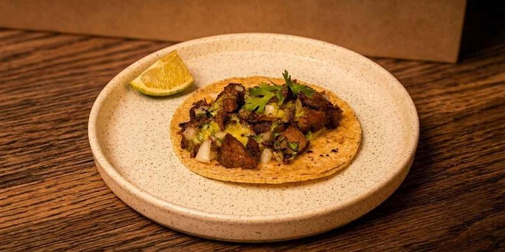 Taco de Chicharrón de atún X 1