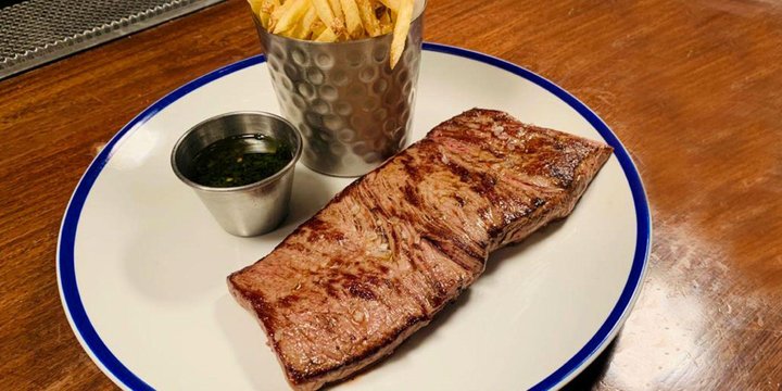 Steak Frites De 200 Gr