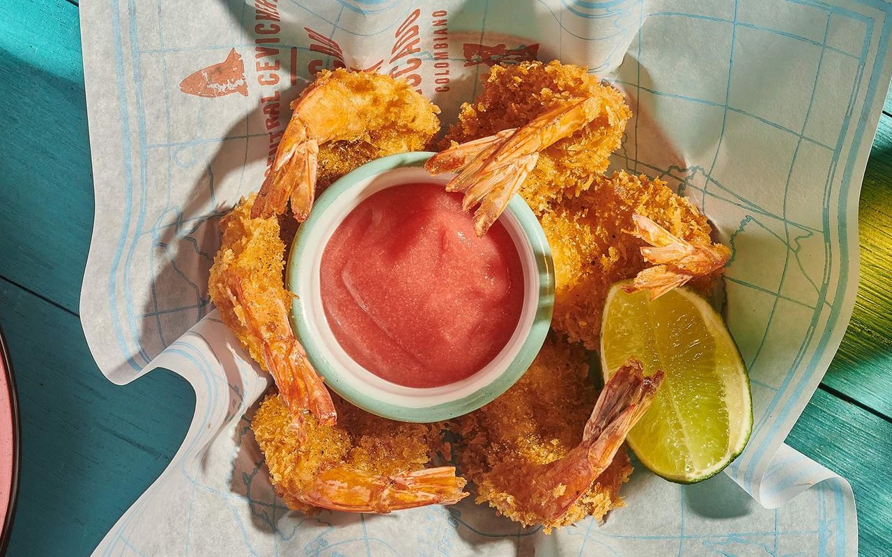 Canasta Langostinos Apanados 1