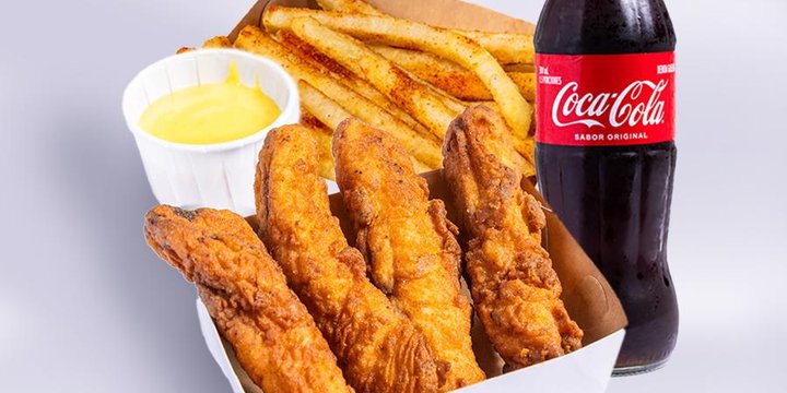 Ensamble deditos de pollo