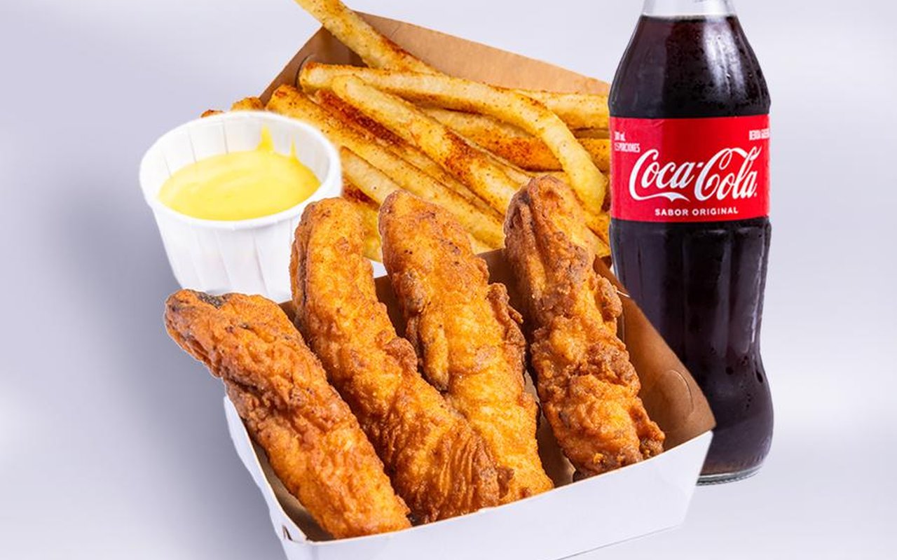 Ensamble deditos de pollo 1