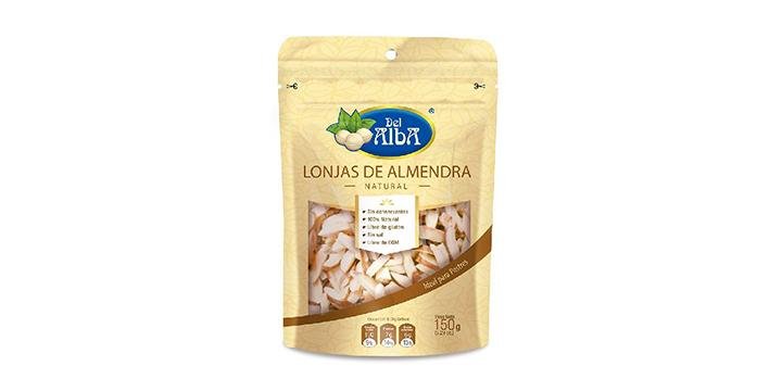Almendra Cruda en Lonjas 