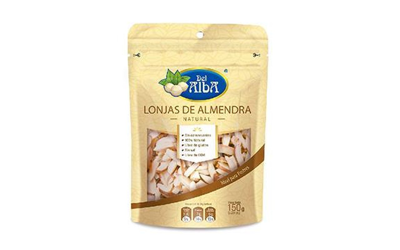 Almendra Cruda en Lonjas  1