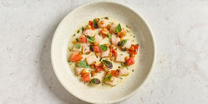 Crudo de pescado blanco