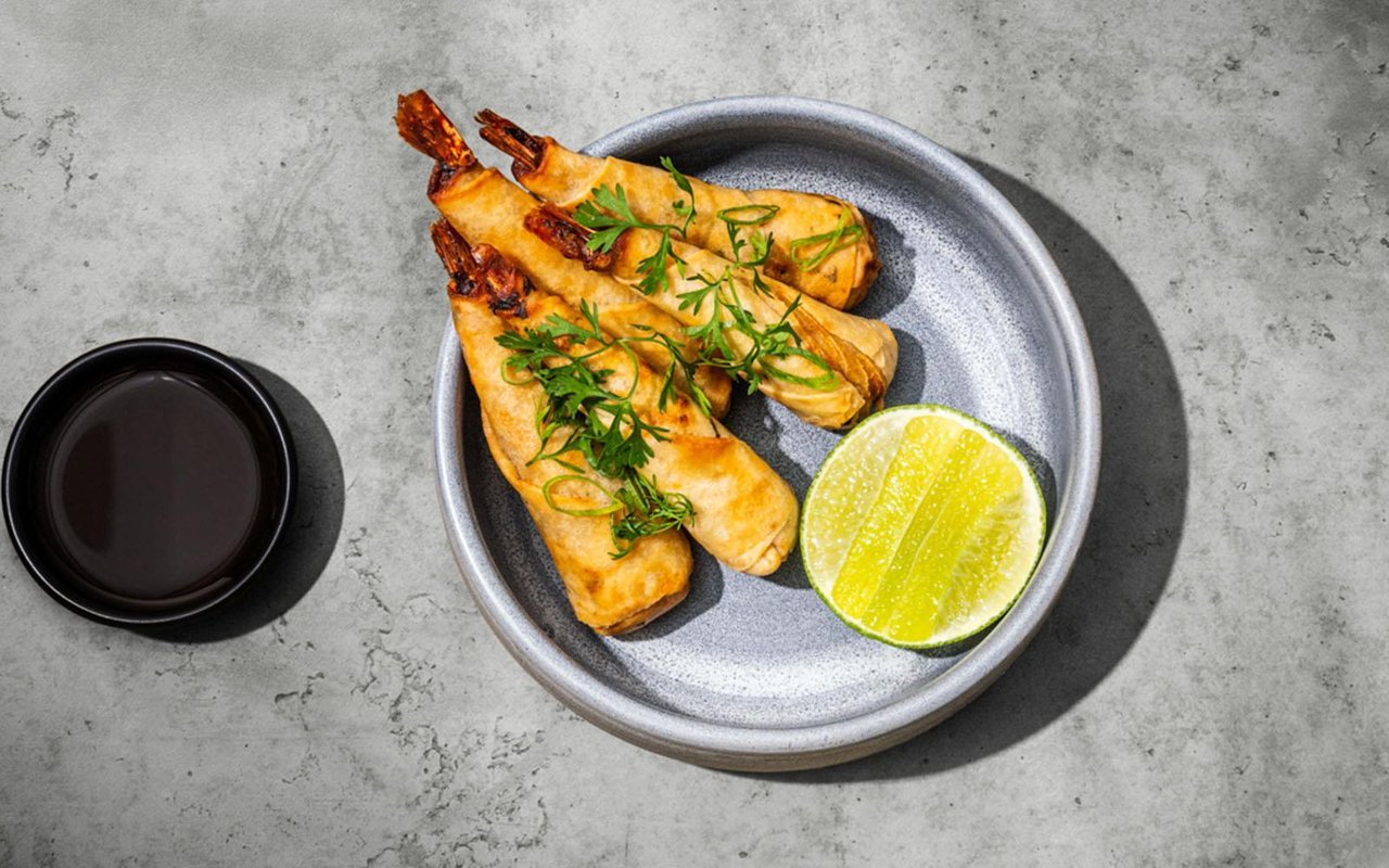 Rollos de Langostino Crujientes 1