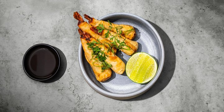 Rollos de Langostino Crujientes