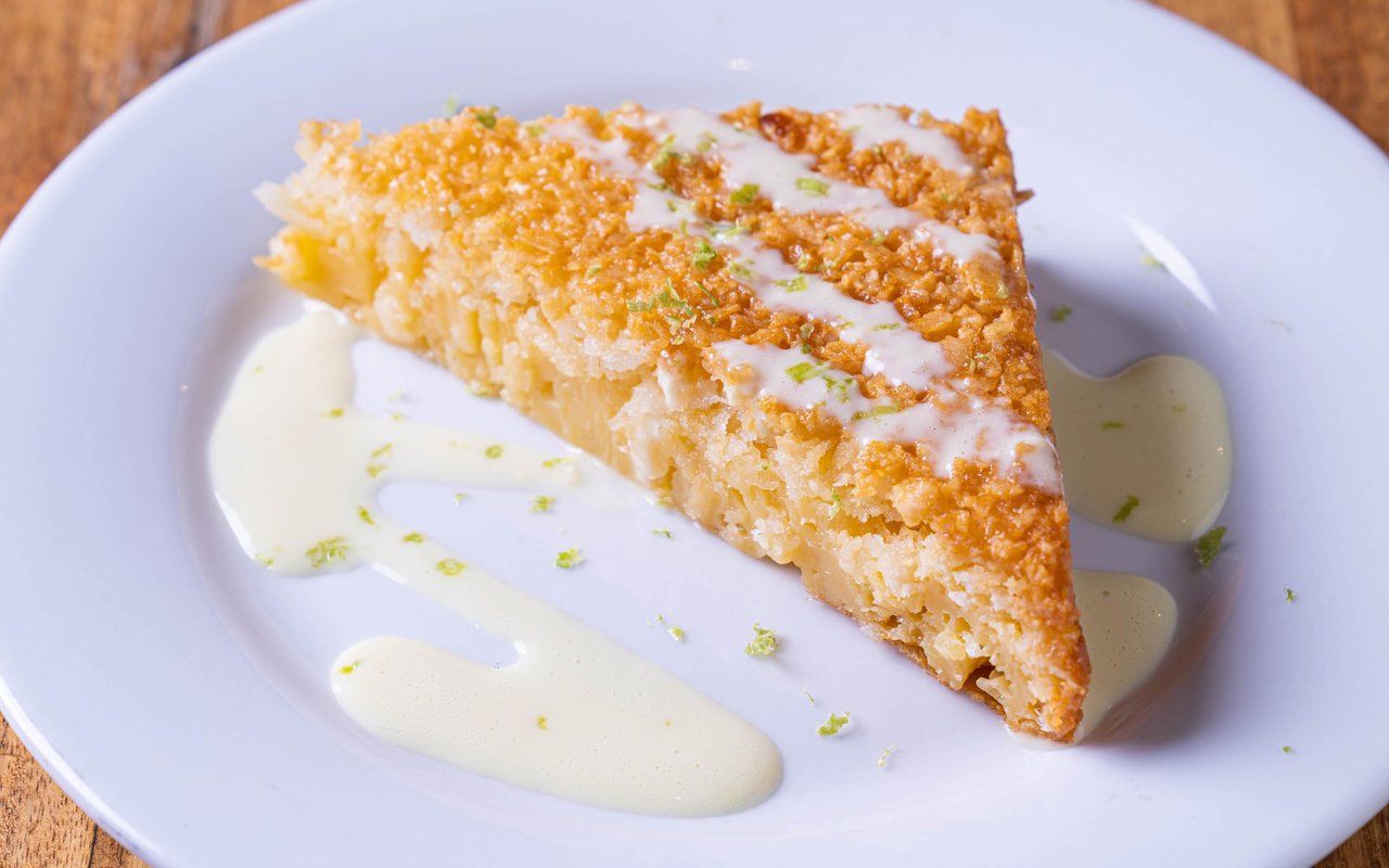 Torta De Coco Con Crema Inglesa 1