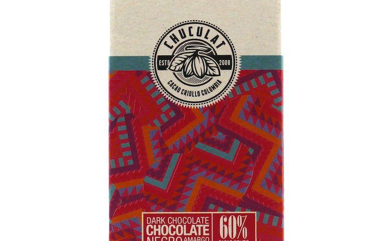 Barra de Chocolate Oscuro Origen Cauca 60%  1