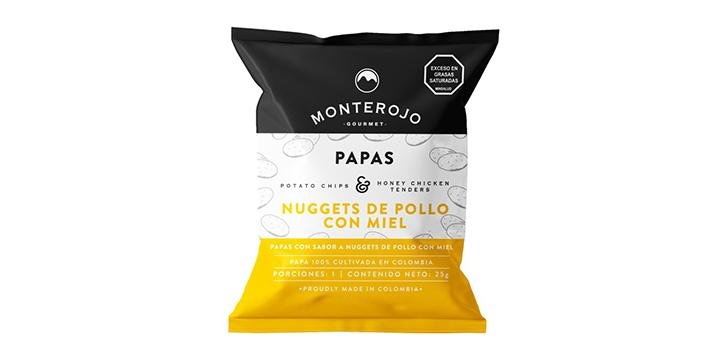 Papas Nuggets de Pollo con Miel 25gr