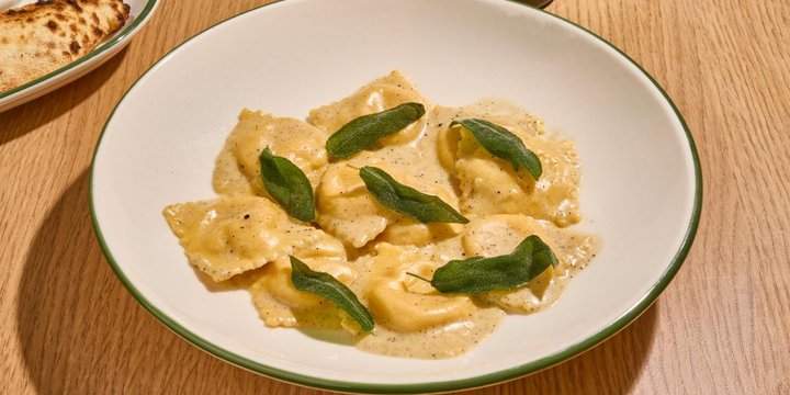 Ravioli de maíz
