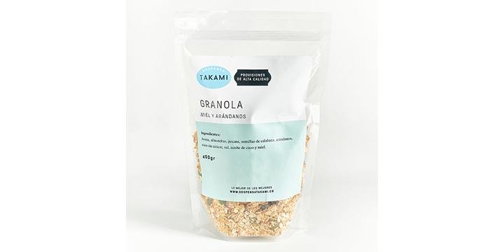 Granola de Miel y Arándanos 