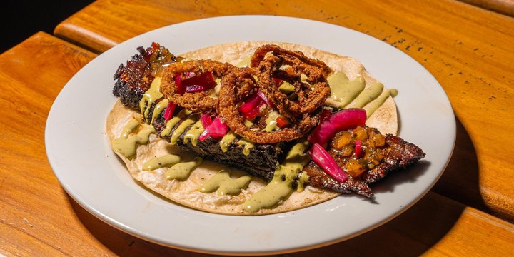 Taco de brisket