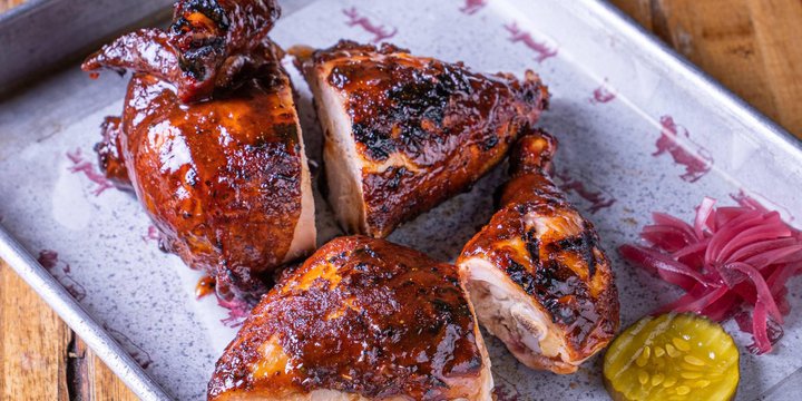  1/2 Pollo Bbq clásica