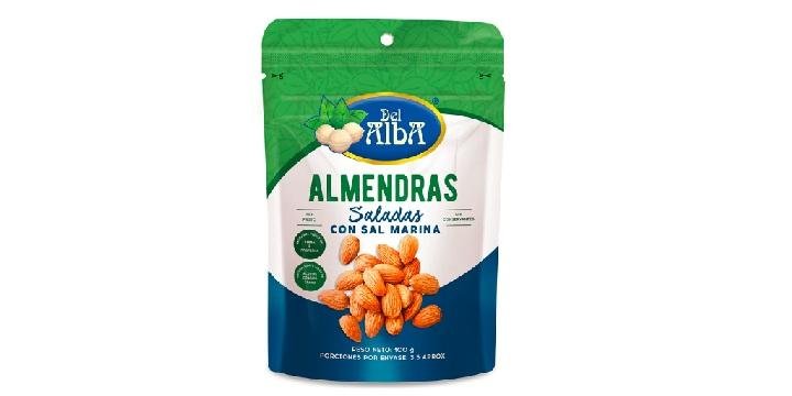 Almendra Salada Con Sal Marina