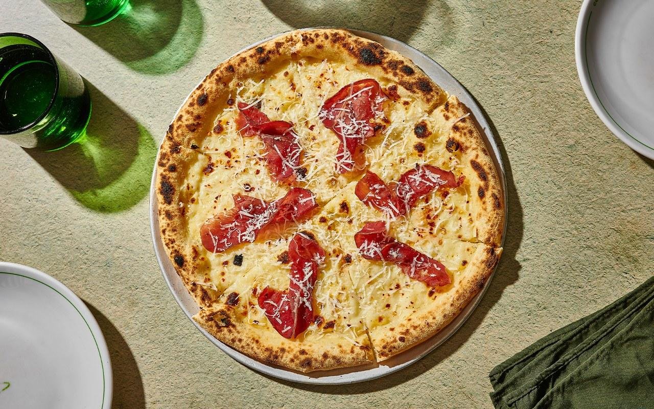 Bresaola y Straciatella 1