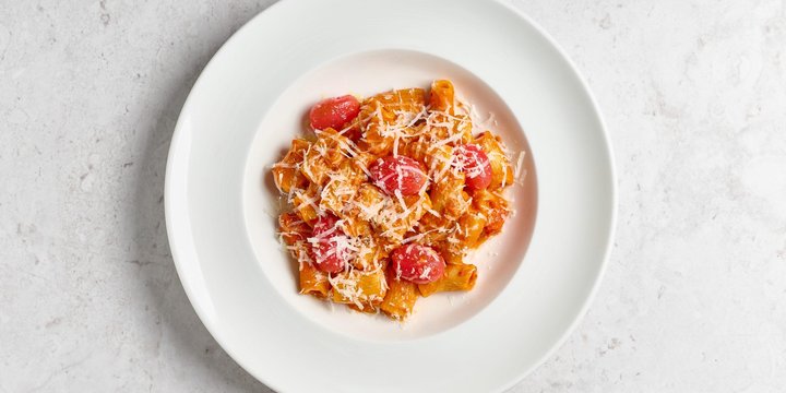 Rigatoni a la vodka