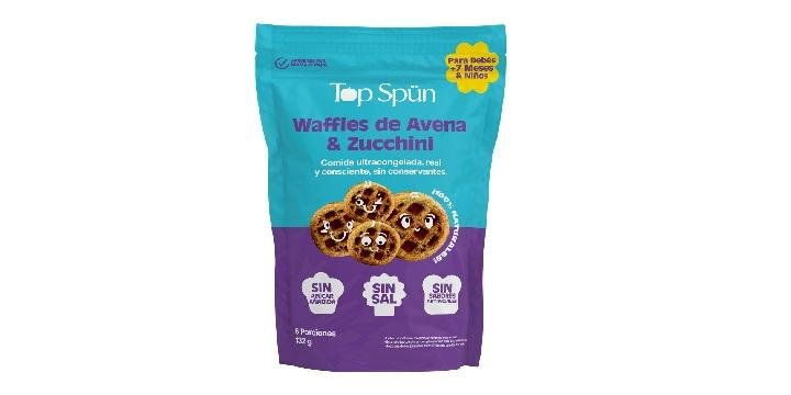 Waffles de Avena y Zucchini