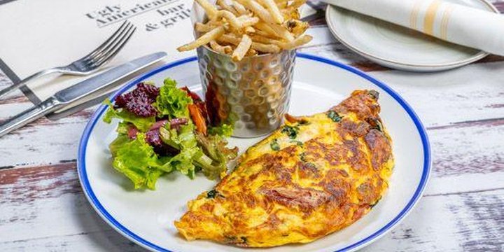 Omelette De Corned Beef 