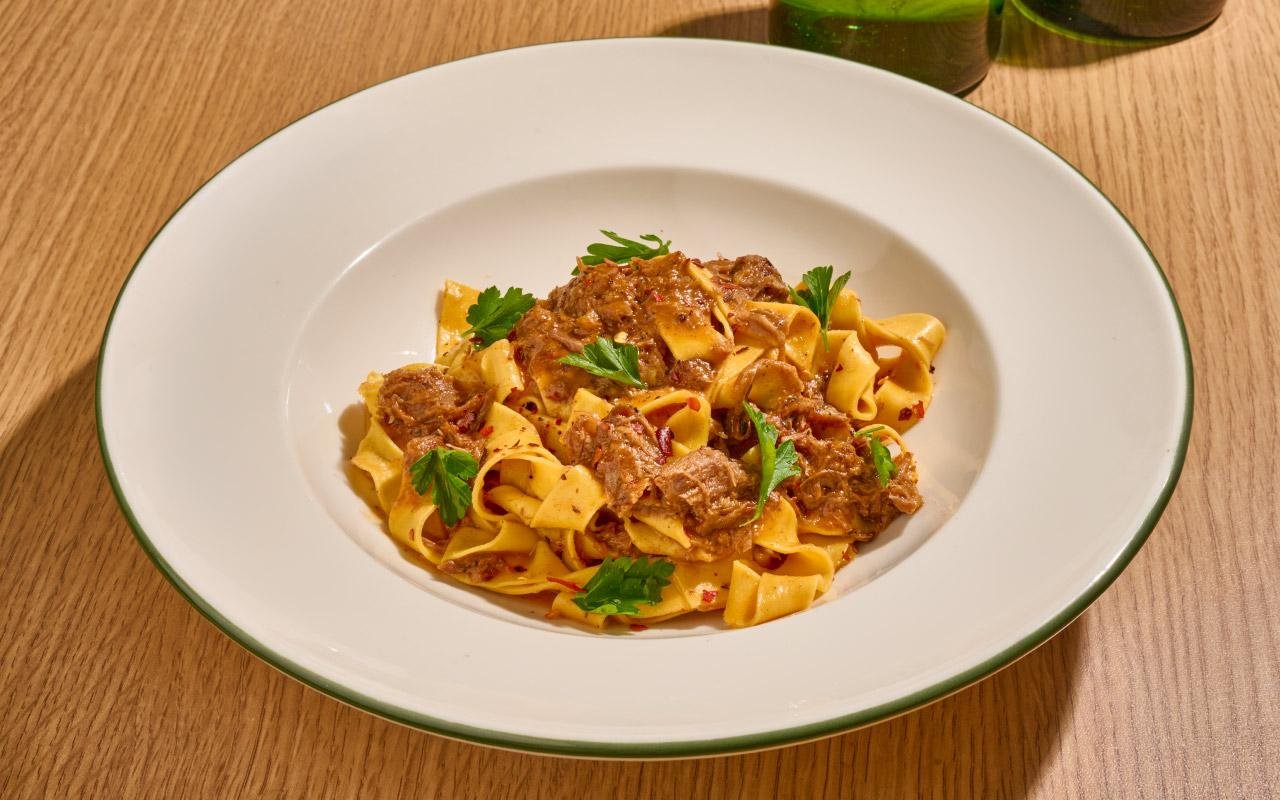 Tagliatelle de hongos y trufa 1