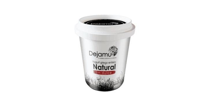 Yogurt Griego Entero sin Azúcar Añadido x 450 Gr