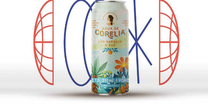 Corelia Soda de Naranja