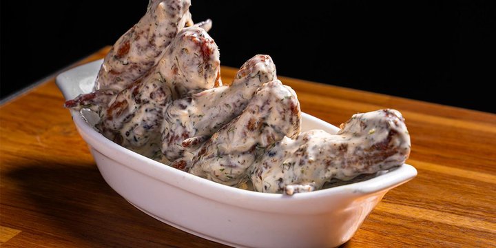 Alitas de pollo Ranch