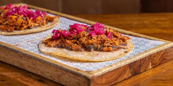 Taco de cochinita pibil