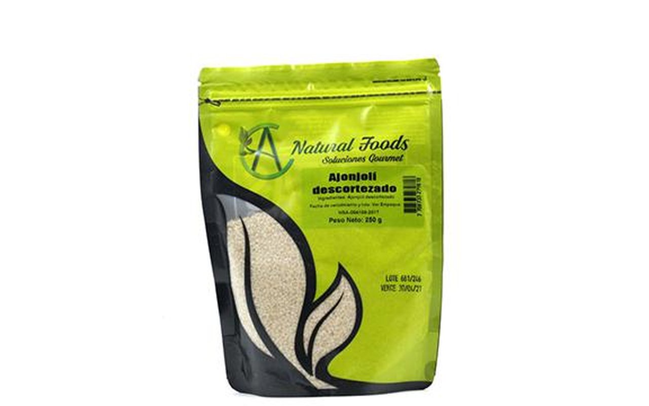 Ajonjolí Blanco Descortezado x 250gr 1