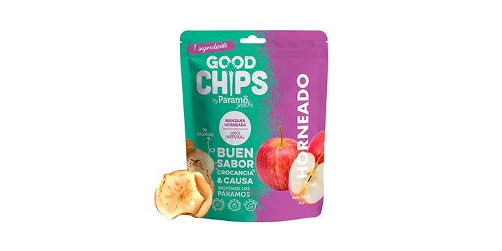 Chips de Manzana Roja Horneada
