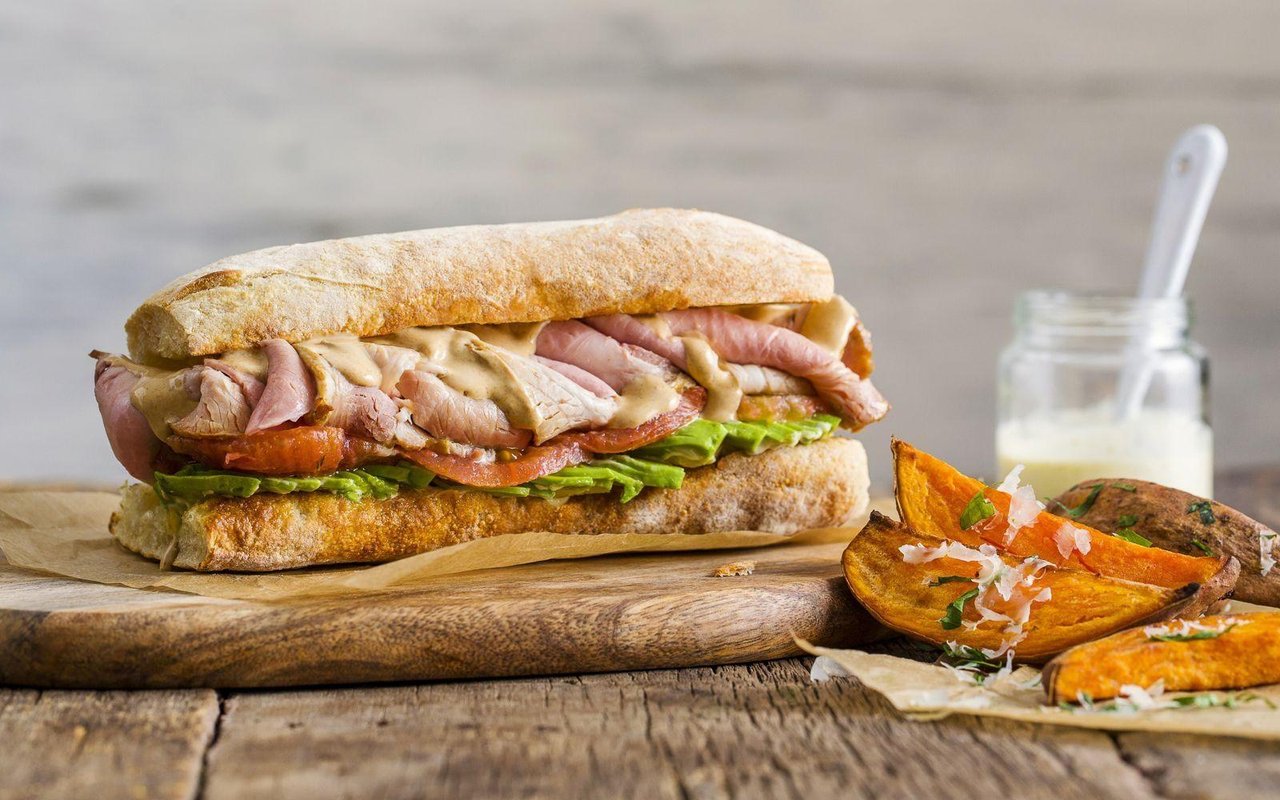 Sánduche De Jamón Hecho En Casa 1